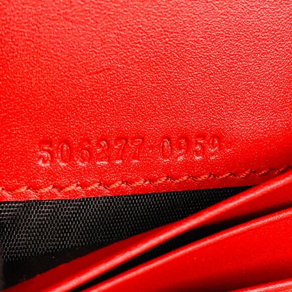 NIB Gucci GG Supreme Monogram Bosco Patch Card Case Wallet Beige Malva Hibiscus - Picture 13 of 14